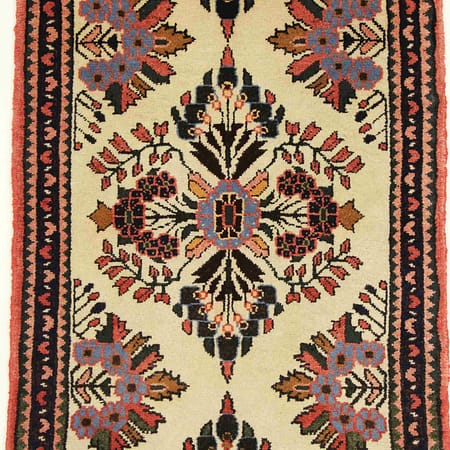 Hand-knotted Persian Hamadan carpet