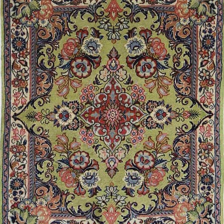 Tapis persan Sarouk noué à la main