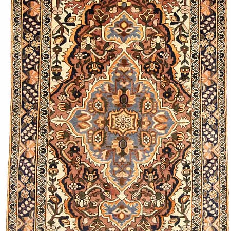 Hand-knotted Persian Bakhtiar carpet