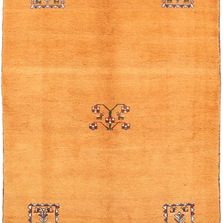 Handgeknüpfter persischer Gabbeh-Teppich