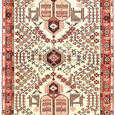 Handgeknüpfter persischer Hamadan Teppich