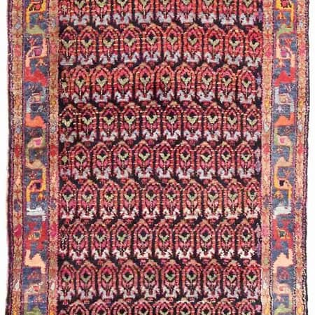 Hand-knotted Persian Malayer carpet