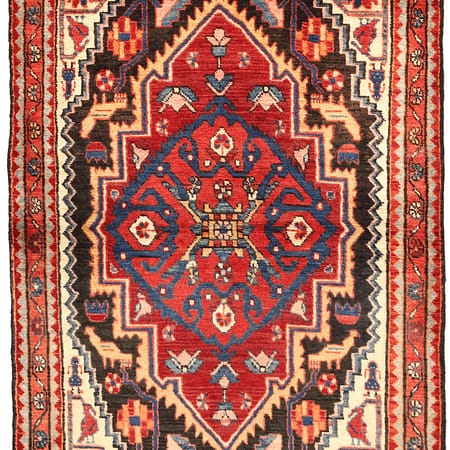 Handgeknüpfter persischer Nahavand-Teppich