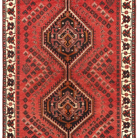 Handgeknoopt Perzisch Shiraz-tapijt