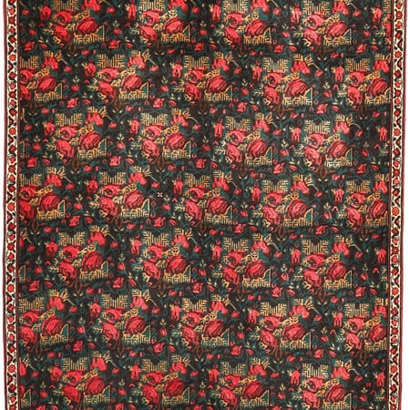 Handgeknüpfter persischer Sirjan-Teppich
